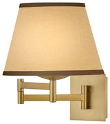 Hinkley Sonia Medium Task Light Sconce, Lacquered Brass