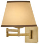 Hinkley Sonia Medium Task Light Sconce, Lacquered Brass