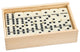 Premium Double Nine Dominoes With Wood Case, Set of 55