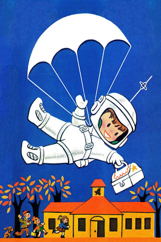"Astro Boy" Painting Print on Canvas by Curtis