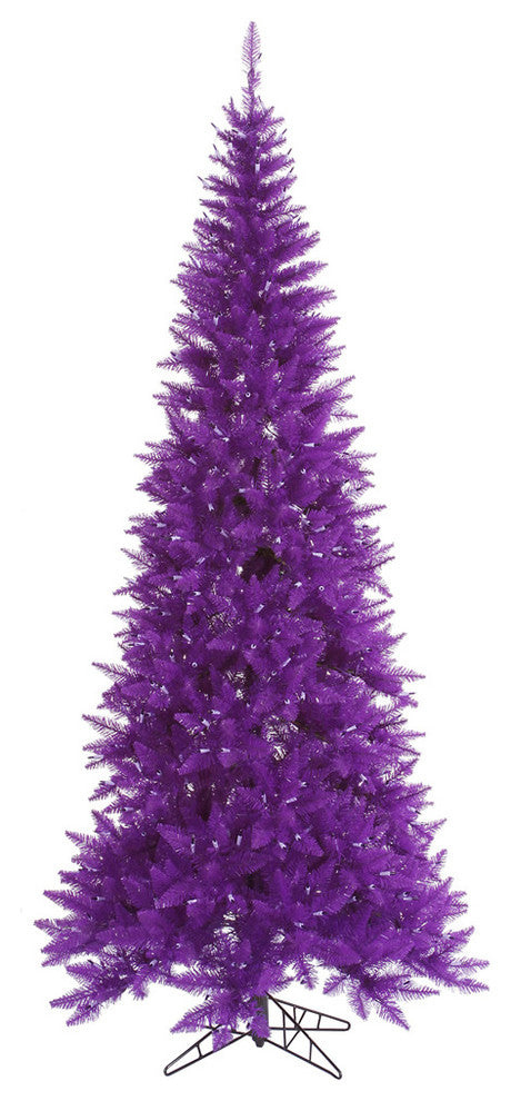 5.5'X30" Purple Slim Fir Tree 722T