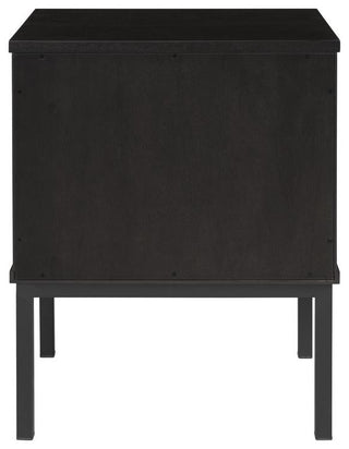 Caine Rattan Nightstand/Side Table