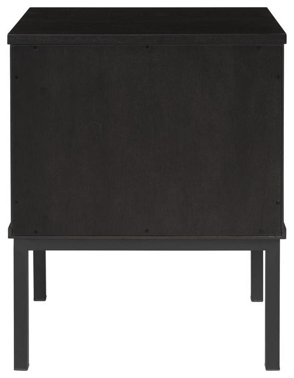 Caine Rattan Nightstand/Side Table