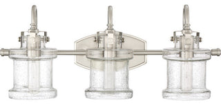 Danbury 3-Light Bath Vanity, Earth Black