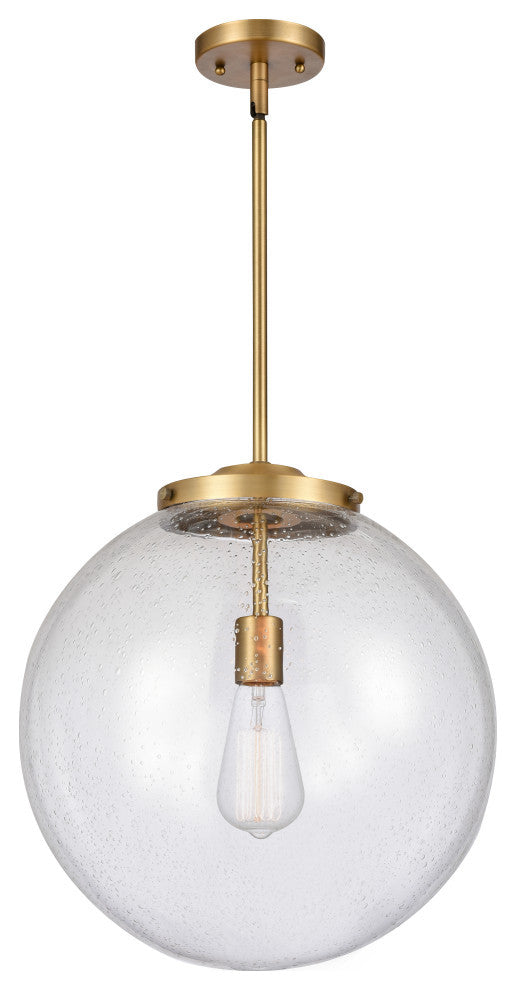 Beacon Pendant, Brushed Brass, Seedy, Seedy