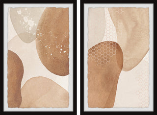 Healing Reaction Diptych, 2-Piece Set, 24x36 Panels