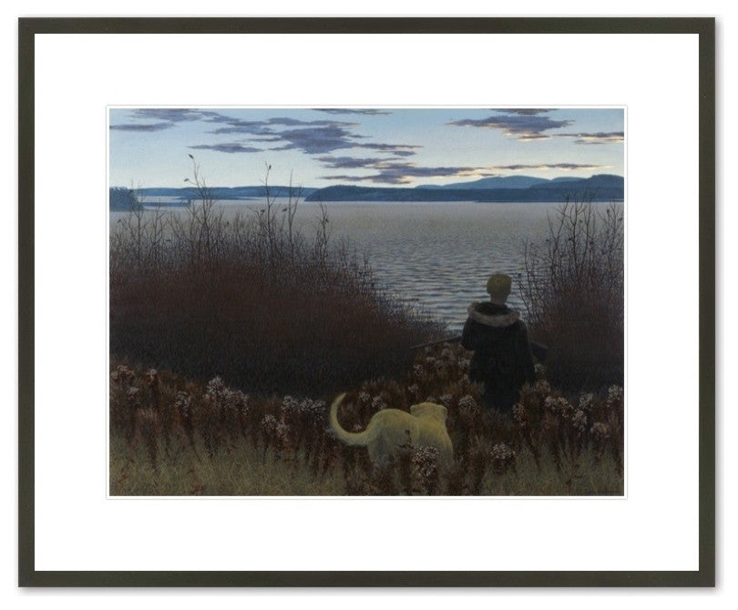 Dog, Boy and St. John River, 1958