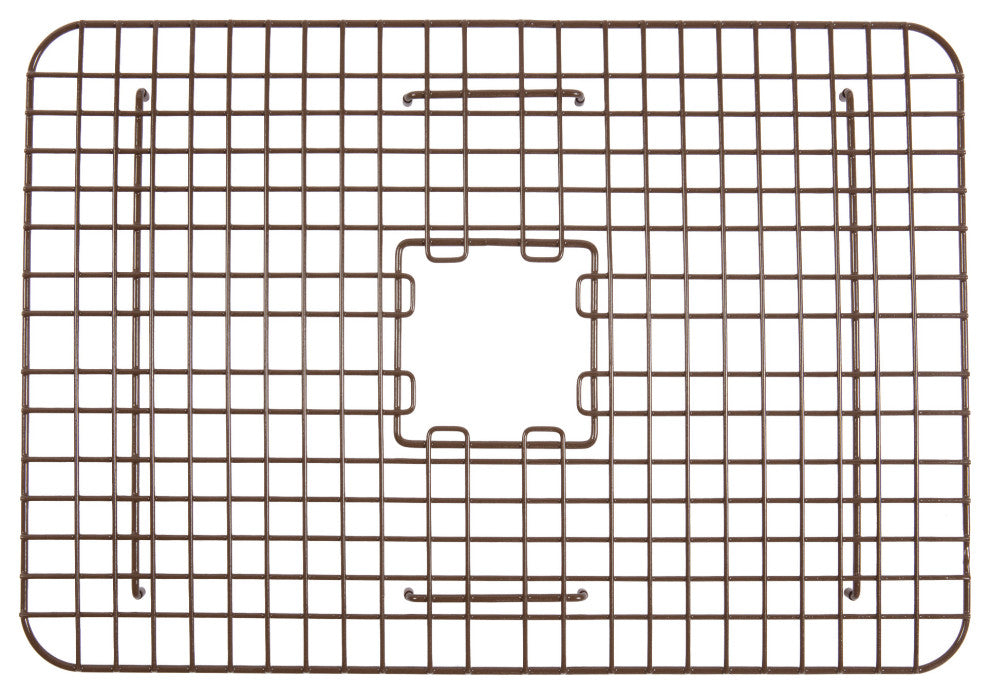 SinkSense Foster Antique Brown 25"x17" Kitchen Sink Bottom Grid
