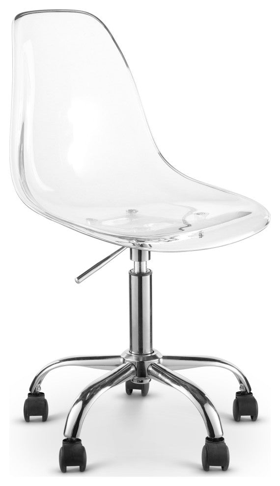 Clarion Office Chair, Chrome