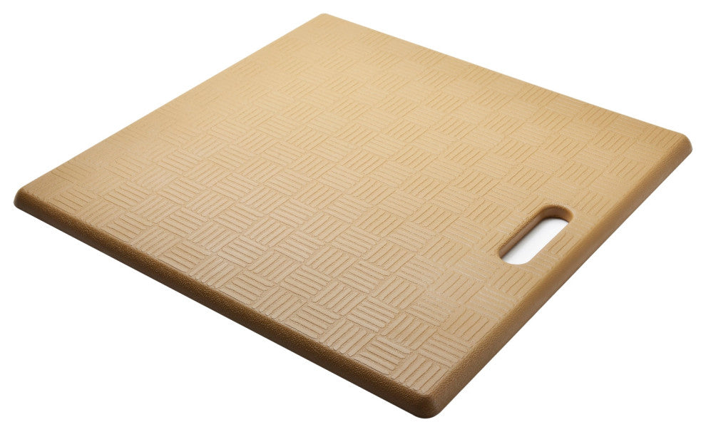 Aspen Creative 18001-12 Anti-Fatigue Floor Mat Basket Weave Pattern 20"x20"x5/8"