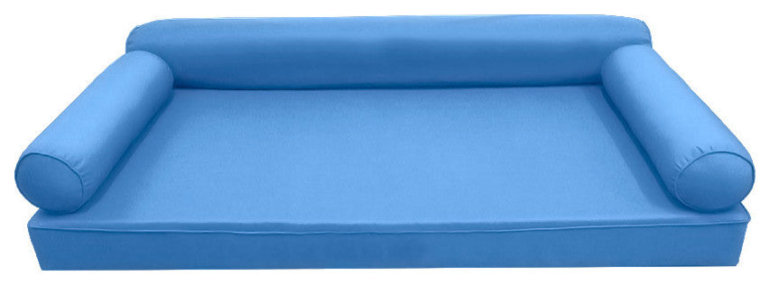 Style6 Full Size Pipe Trim Mattress Bolster Pillow Outdoor Slip Cover ONLY AD102