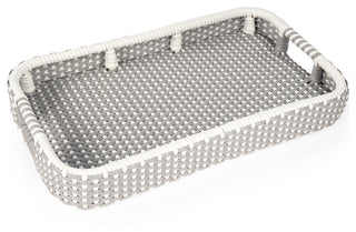 Close-up of the basket/side feature on a white background.