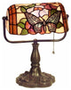Tiffany Style Banker Butterfly Desk Lamp