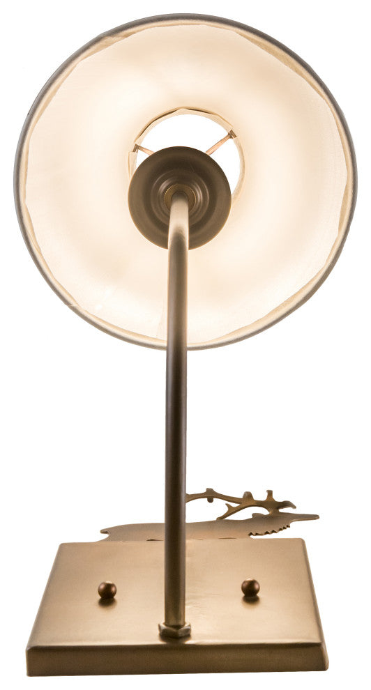 8 Wide Lone Elk Wall Sconce