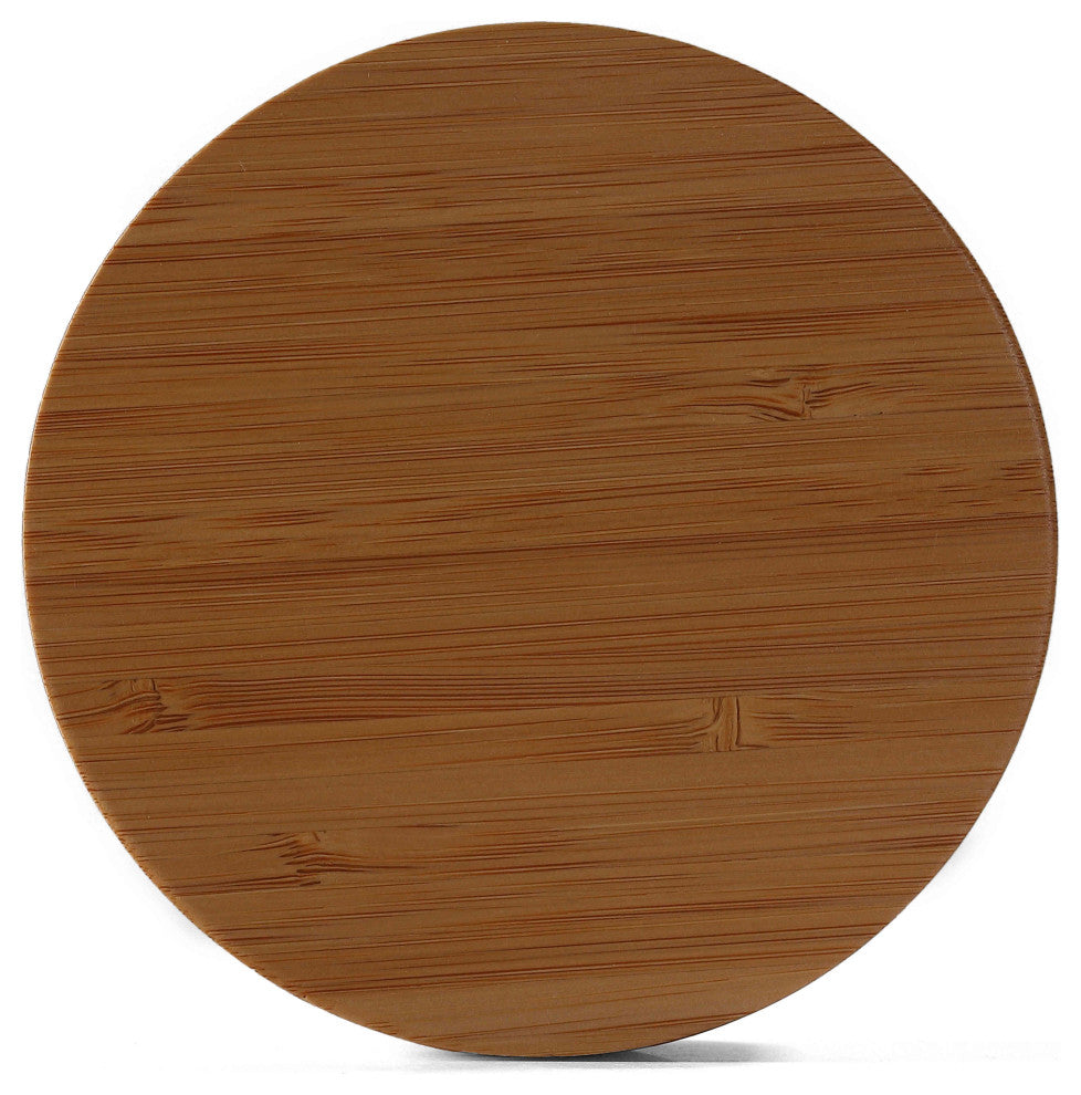 Cortesi Home Pinchi Natural Bamboo Spice Box With Rotating Top
