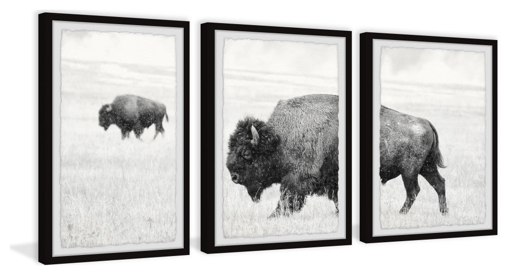 Keep Moving Triptych, Set of 3, 30x45 Panels