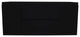 Salt 18Dx48" Floating Bathroom Vanity, Glossy Black, Cabinet Only