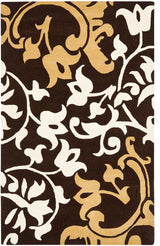 Safavieh Soho Soh760A Floral Rug, Brown/Multi, 5'0"x8'0"