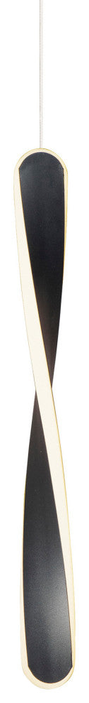 ET2 E24151 Pirouette 2"W LED Suspension Mini Pendant - Black