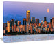 Vancouver Downtown Skyscrapers, Extra Large Canvas Art Print, 40"x30"