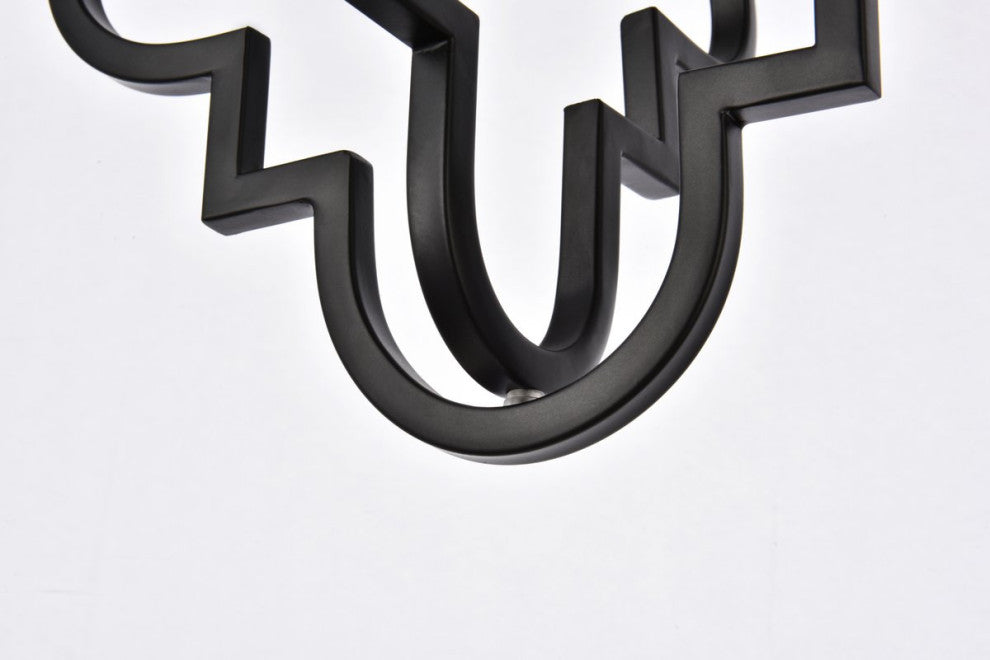 Sophie 1-Light Pendant, Black