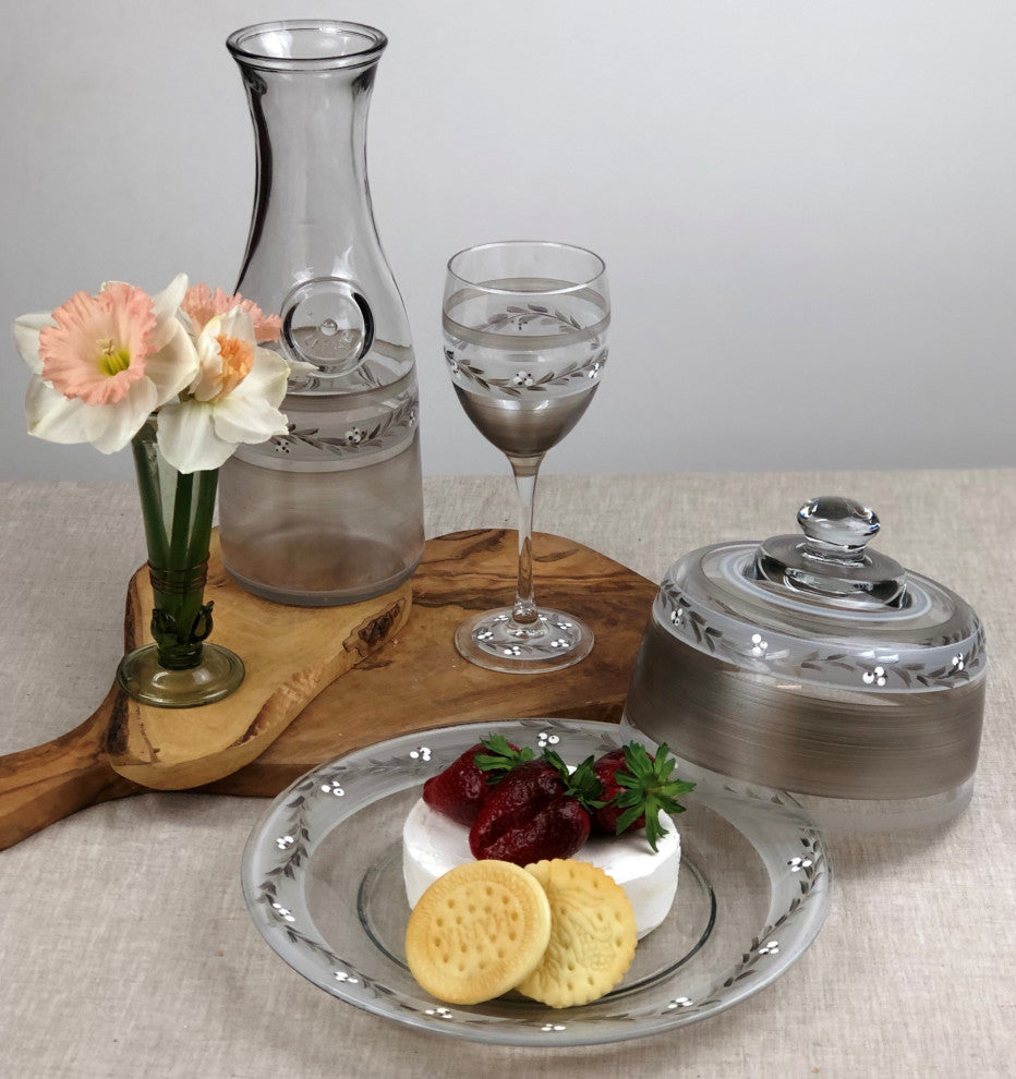 Pewter Vine Carafe