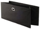 Torino 4-Piece Set Set Storage Shelf, Black Fabric Baskets