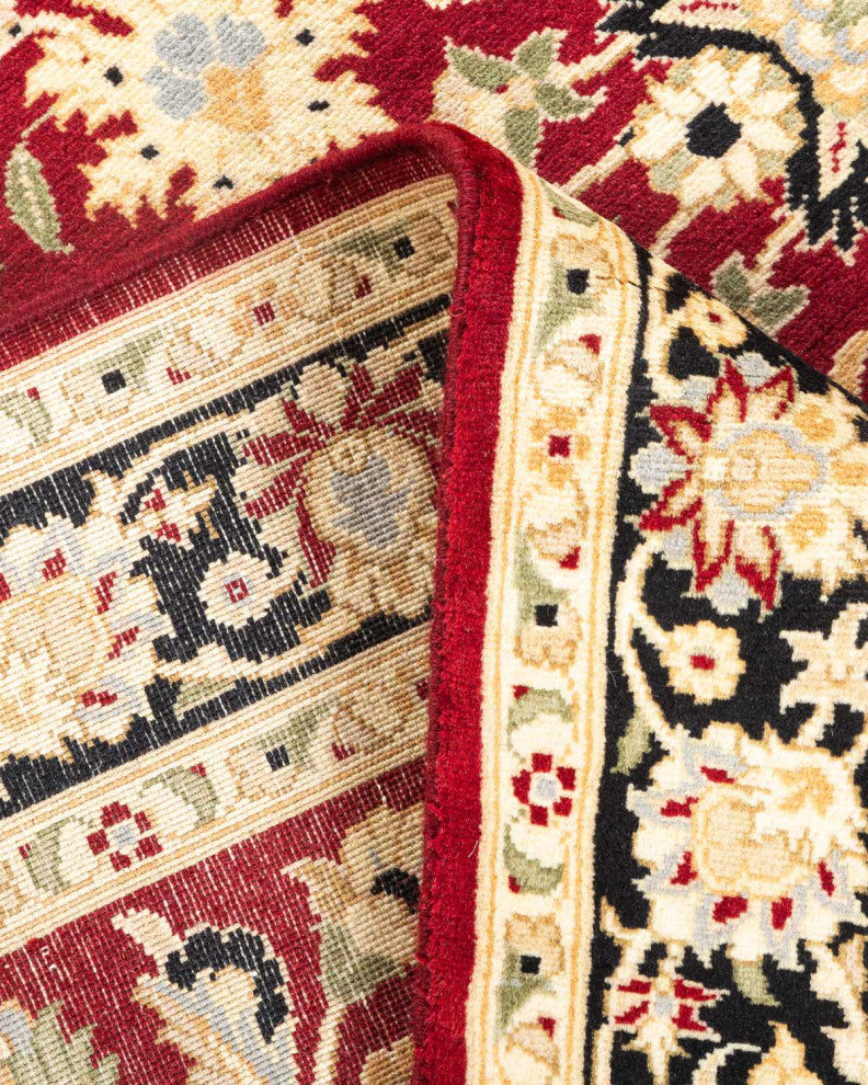 Mysore, One-of-a-Kind Hand-Knotted Area Rug Red, 3'2"x5'3"