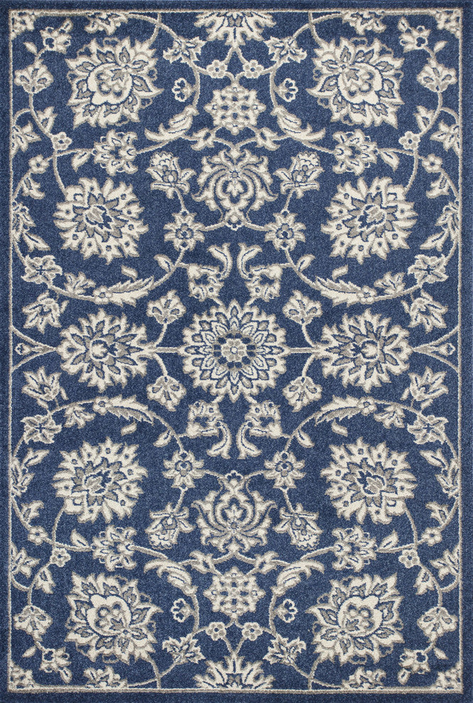 Lucia 2753 Denim Verona Rug, 7''7"x10''10"