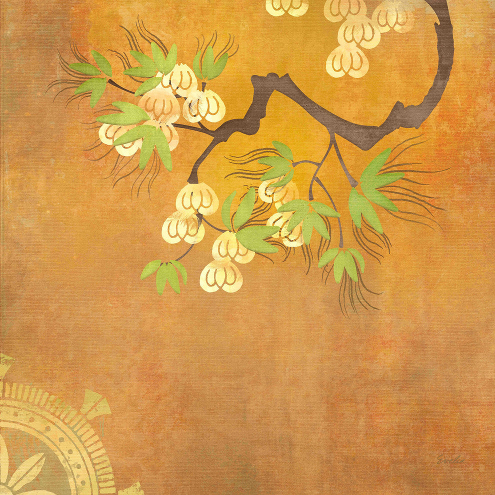 "Zen Chakra I" Painting Print on Canvas by Evelia