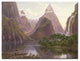 'Milford Sounds New Zealand' Canvas Art by Eugen von Guerard