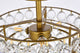 Seren 14" Flush Mount, Brass