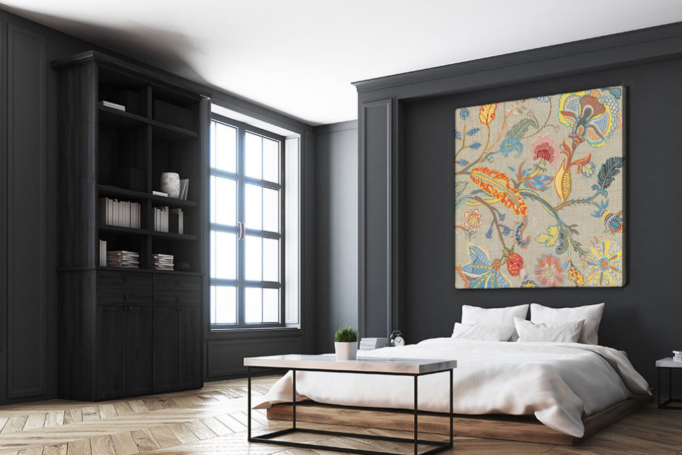 "Folklore I" Fine Art Giant Canvas Print, 54"x54"
