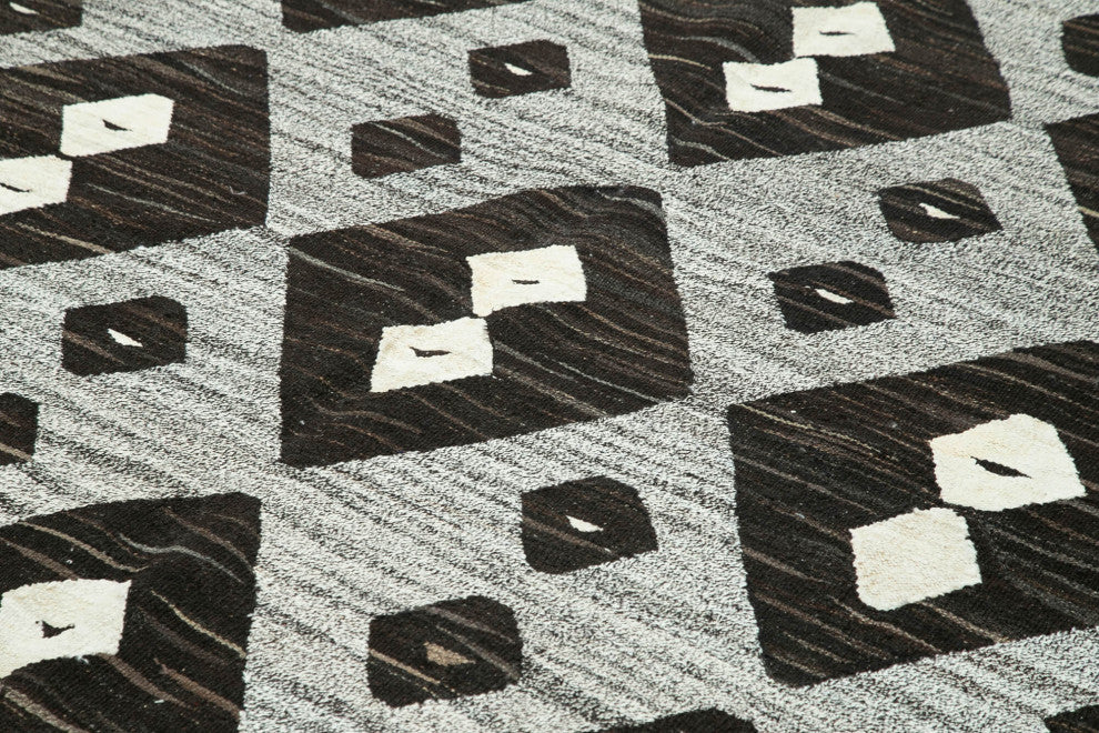 Rug N Carpet - Hand-knotted Turkish 8' 0'' x 10' 4'' Unique Wool Kilim Rug