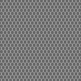 Metro 1" Hex Glossy Grey Porcelain Floor and Wall Tile