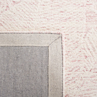 Safavieh Metro Collection MET880U Rug, Pink/Ivory, 6' x 6' Square