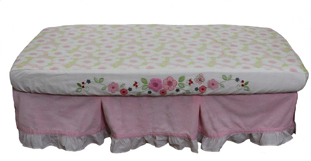 Basix 2 Piece Bedding Starter Set, Pink Garden