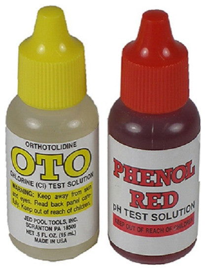 JED Pool Tools 00-230 2-Way Pool Test Kit Refill for #481