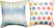 Life Is Beautiful, Rainbow Paint Spot Throw Pillow