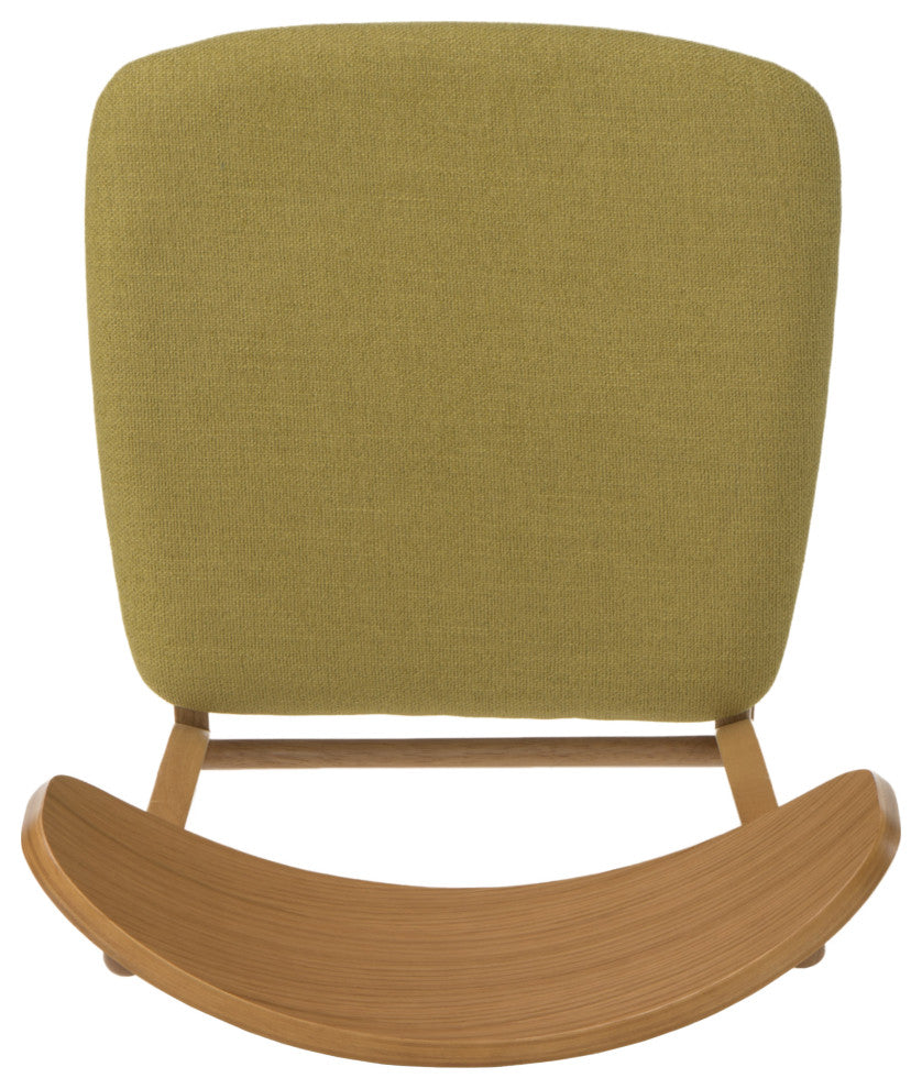 GDF Studio Leona Mid-Century Modern 5 Piece Dining Set, Green Tea