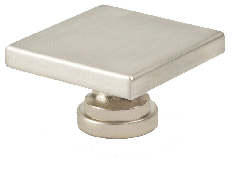 Topex Large Square Knob Satin Nickel