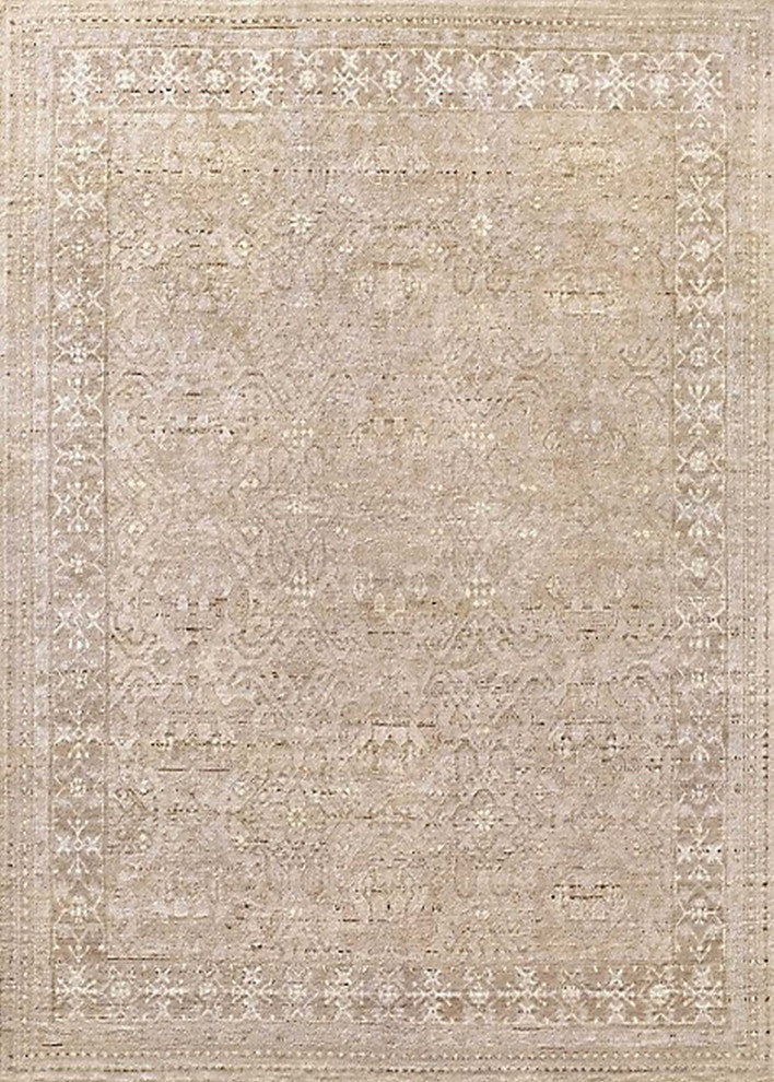 Ahgly Company Indoor Rectangle Mid-Century Modern Area Rugs, 2' x 5'