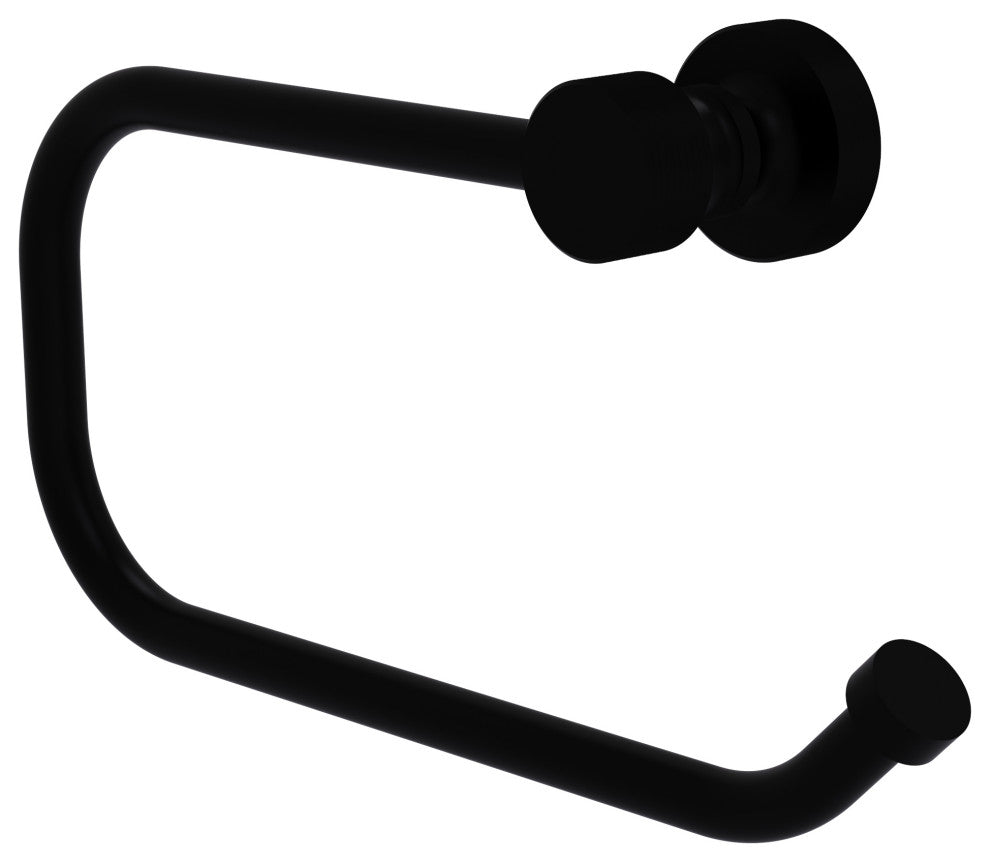 Foxtrot European Style Toilet Tissue Holder, Matte Black