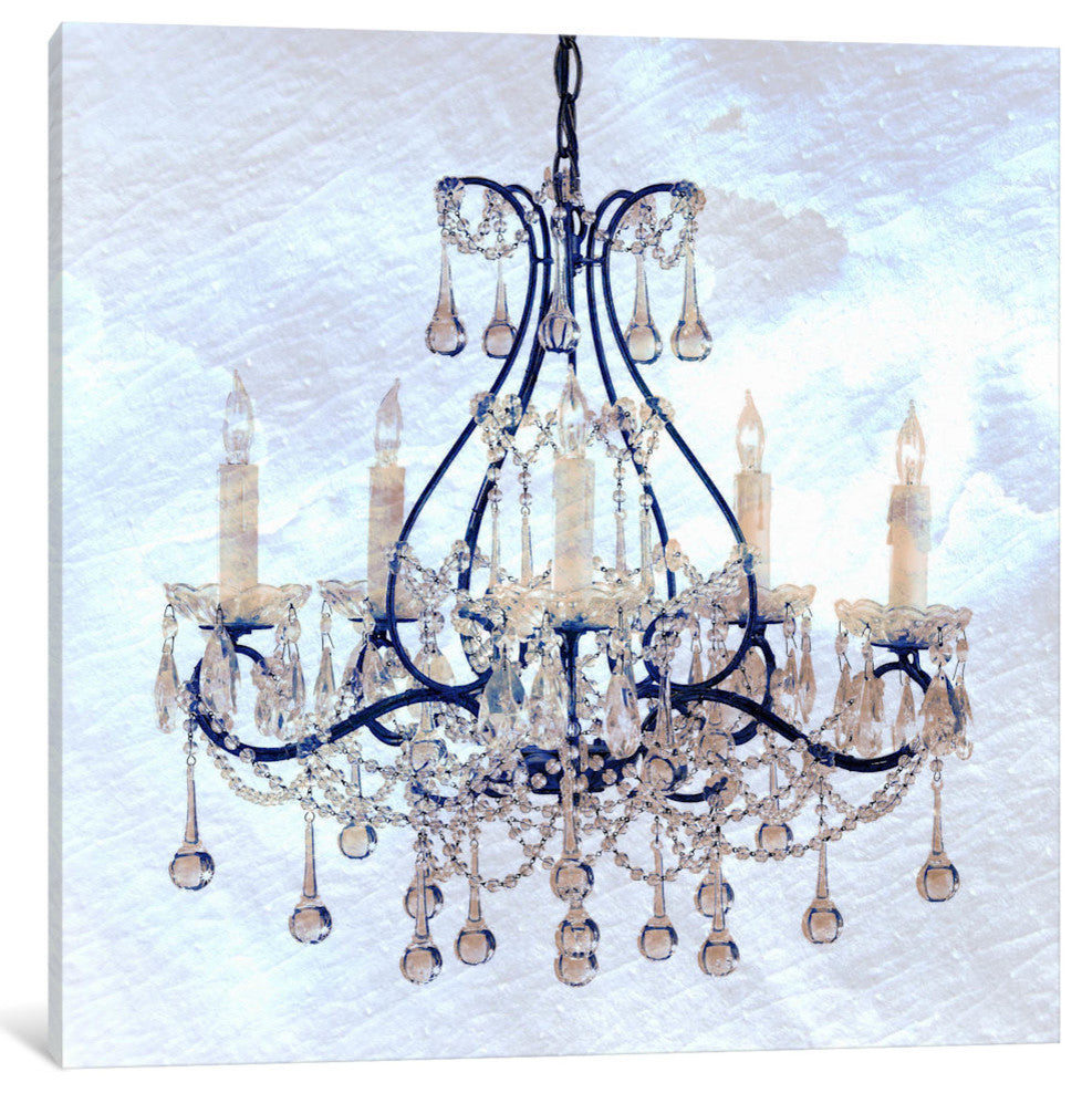 "Frosted Chandelier Gallery" by iCanvas, 18x18x1.5"