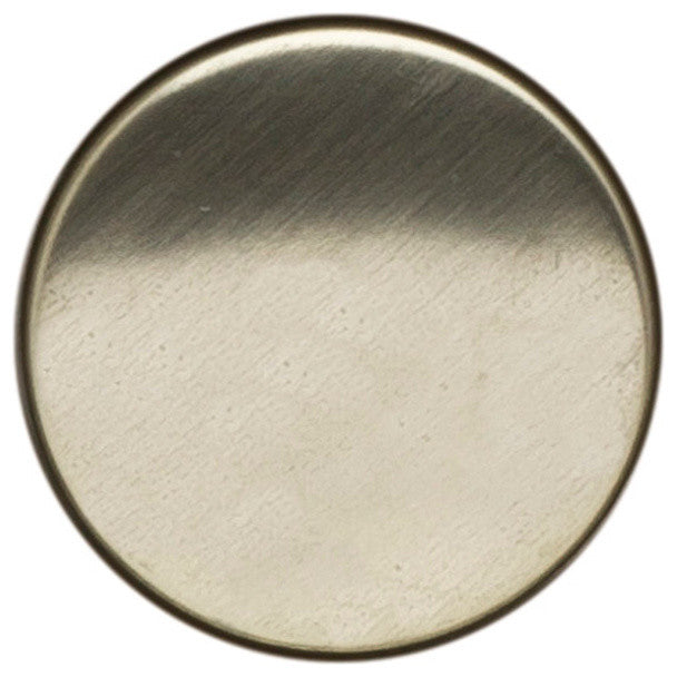 DecoDRAIN Grid Strainer Drain for Bathroom Sink, No Overflow, Brushed Nickel