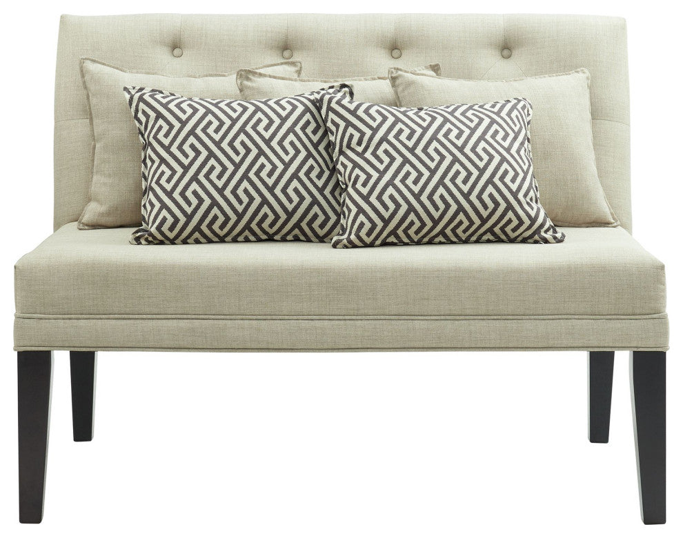 Mara Loveseat With 5 Pillows