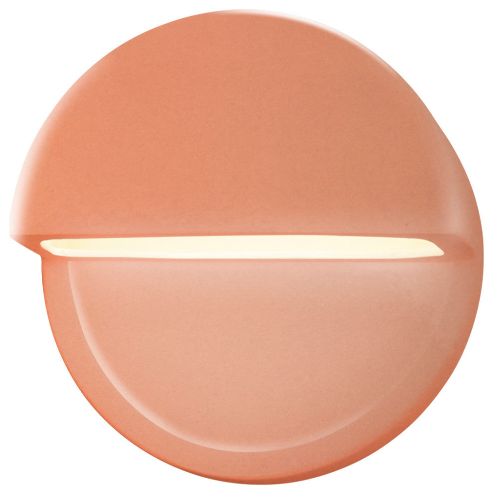Ambiance Dome LED Wall Sconce, Closed, Gloss Blush
