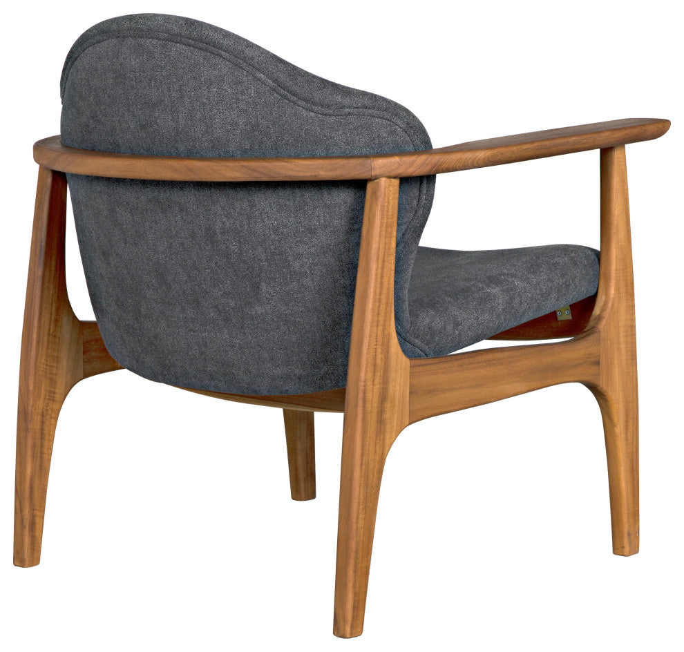 Vittorio Chair With Grey Fabric