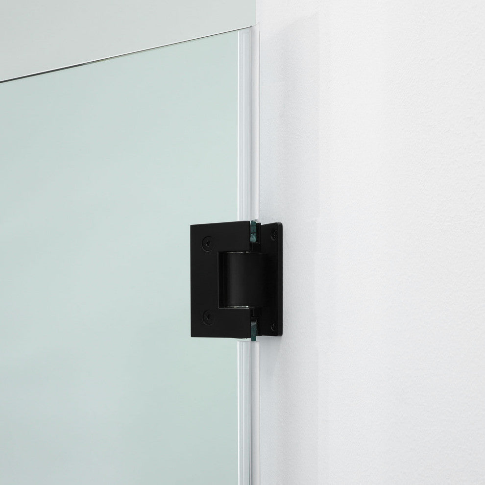 36x72  Swing-Out Shower Door ULTRA-E Matte Black