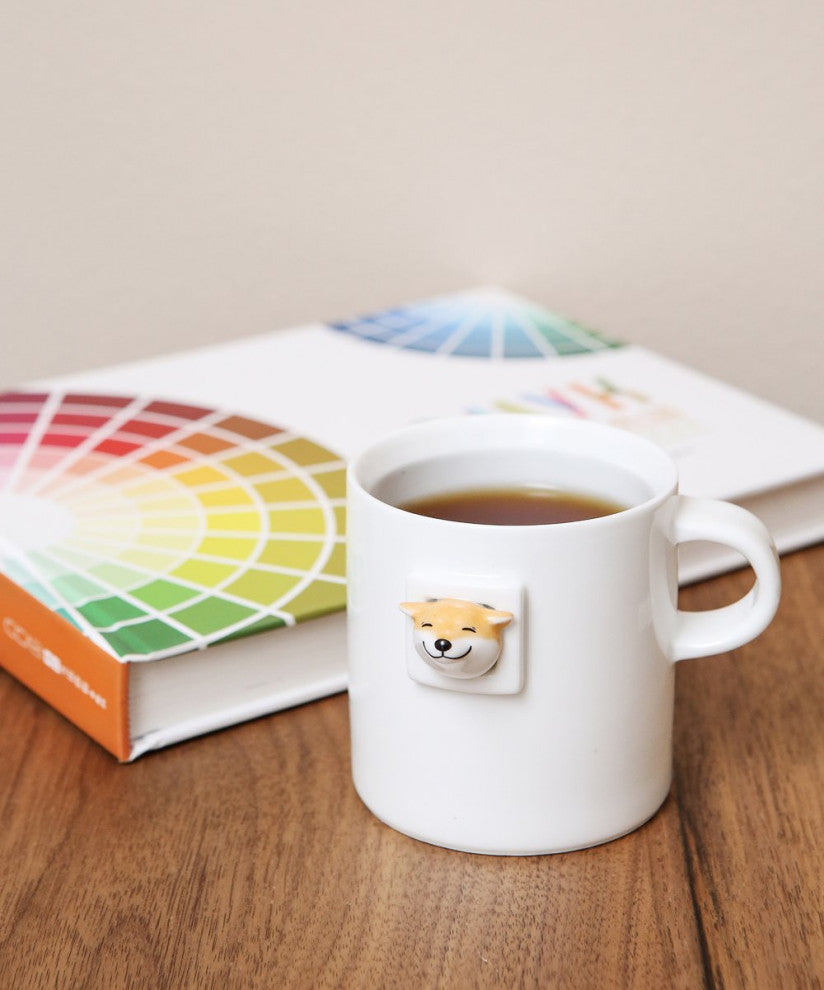3D Shiba Head Mug